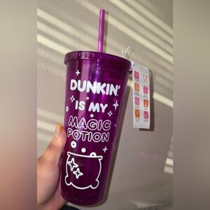 Purple Dunkin Cup Halloween